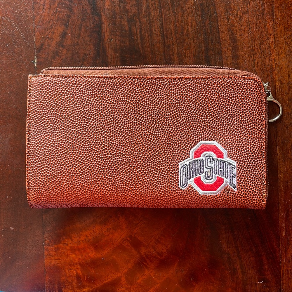 Ohio State football wristlet